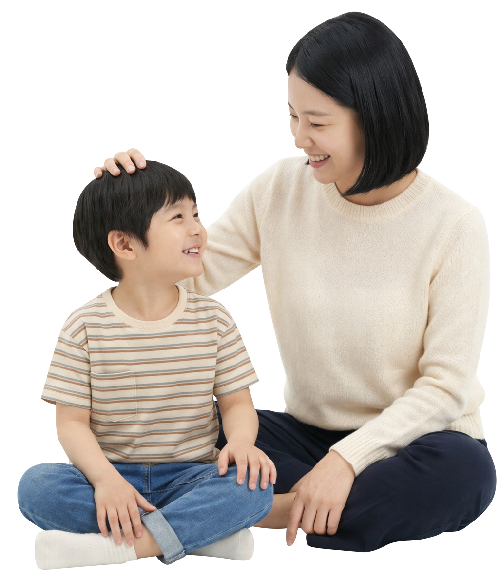엄마와 아이 이미지